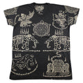 WORK Muay Thai T-Shirt Men Sak Yant Animal Tattoo Yantra KickBoxing Fighter WK01