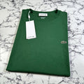 LACOSTE Mens Green Classic Pima Cotton T Shirt SIZE FR 4 (US M) BNWT TH6709