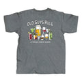 Old Guys Rule OG2251 - Glasses Short-Sleeve T-Shirt - Graphite Heather
