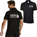 Dog Handler Left Chest Logo & Back Polo T-Shirt Workwear Uniform Security Dog