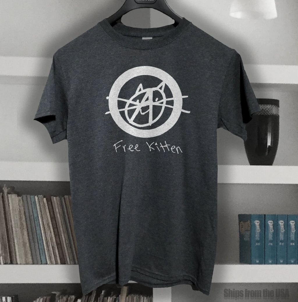 free kitten T shirt  T shirt short sleeve   pussy galore  pavement