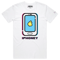 VOICEART Cracked Smartphone IT Wordplay T-Shirt with Premium Quality Graphic