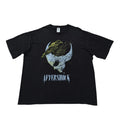 Teestyled Men Black Music Festival Graphic Tee 2XL Crew Neck Regular Fit