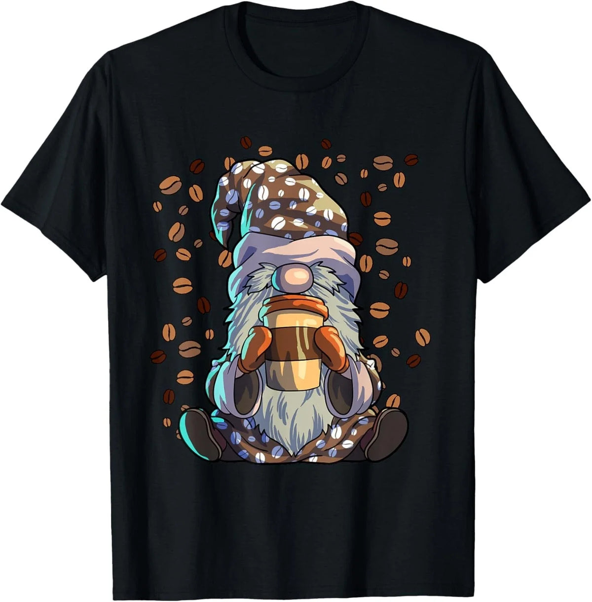 Gnome Coffee Women Café Coffeine Barista Gnome Lover Coffee Gift Unisex T-Shirt
