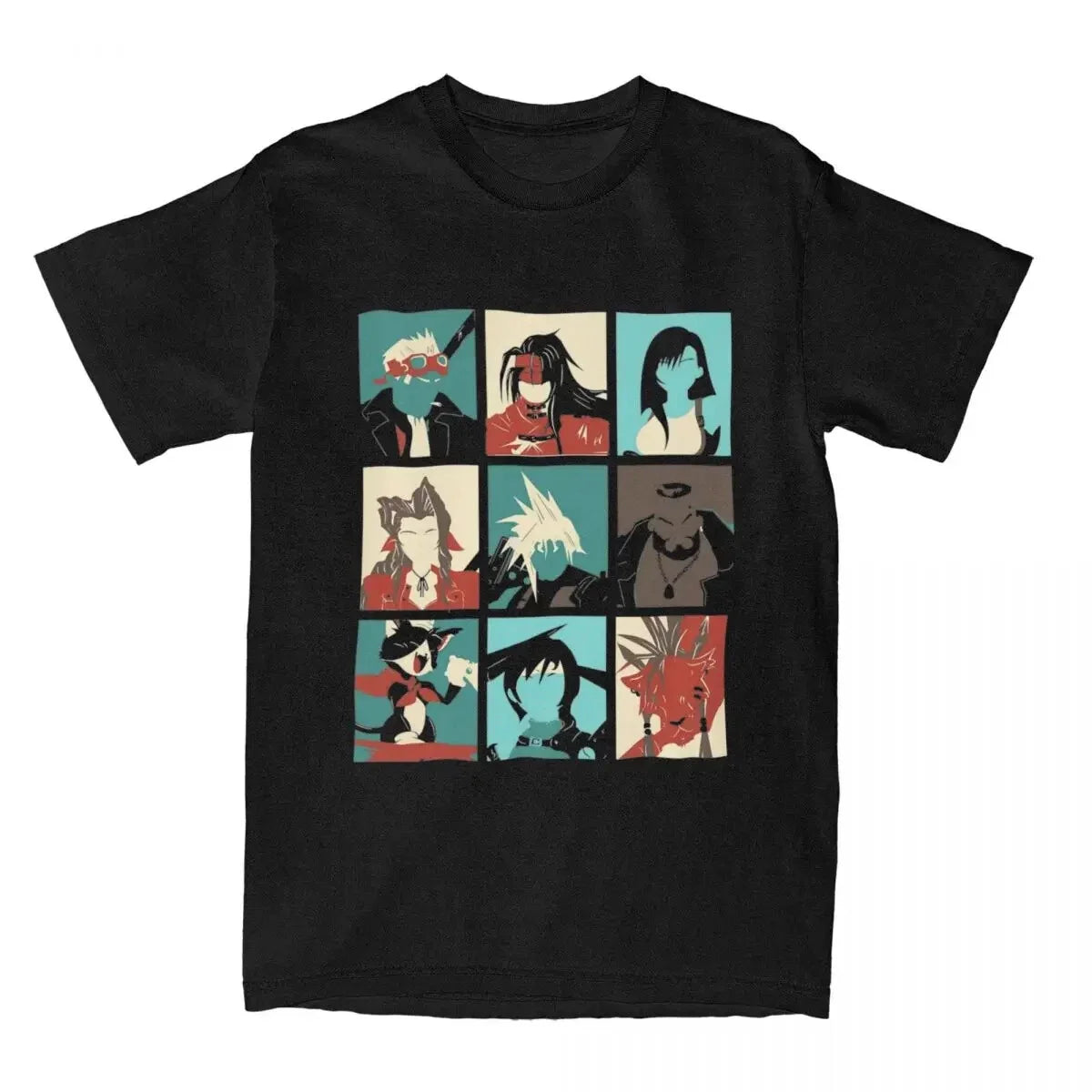 Final Fantasy Seven VII 7 Men Women's T Shirts GAME Stuff Novelty Tee Shirt T-Sh