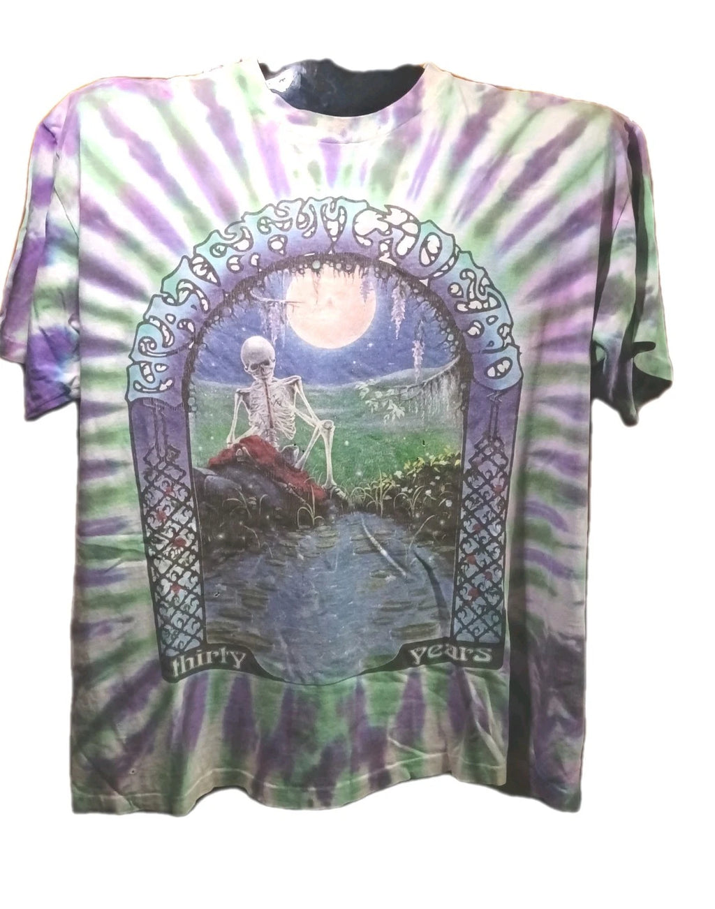 Vintage 1995 Grateful Dead T Shirt Mens XL  30 Year Anniversary