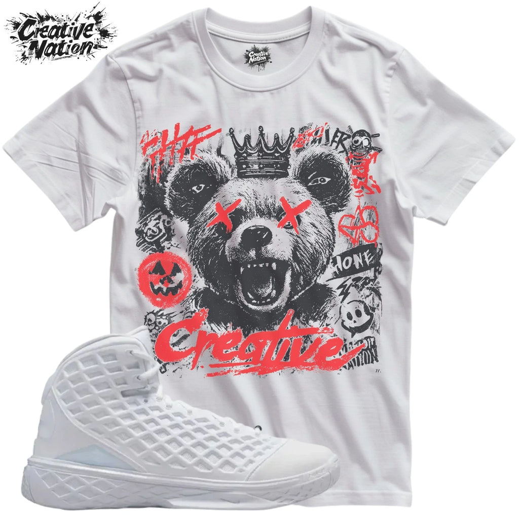 Shirt To Match 3 Unisex Tee Sneaker Shirt Bear Shirt