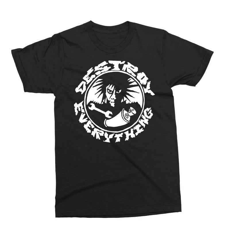 FILTH - 'Destroy Everything'  T-Shirt Deathrock Goth Post Punk Music  Unisex Tee
