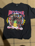 Rolling Loud 2021 Revenge Double Sided Cartoon Rap Shirt Size Large Made In USA