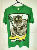 Vintage Streetwear - Hip Hop DJ Tiger T Shirt - USA Made - 1990 / Y2K Era MEDIUM