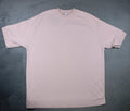 Zara Shirt Mens Medium Pink Crewneck Short Sleeve Soft Cotton Minimalist Tee