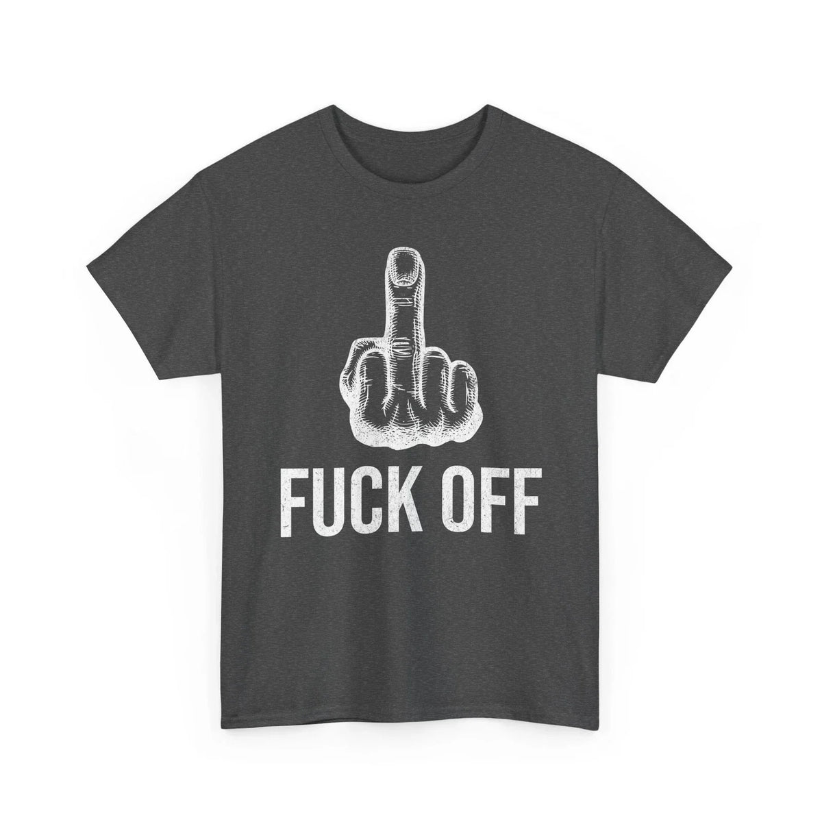 Middle Finger T Shirt Fuck-Off Despise Funny Offensive Novelty Tee Gift