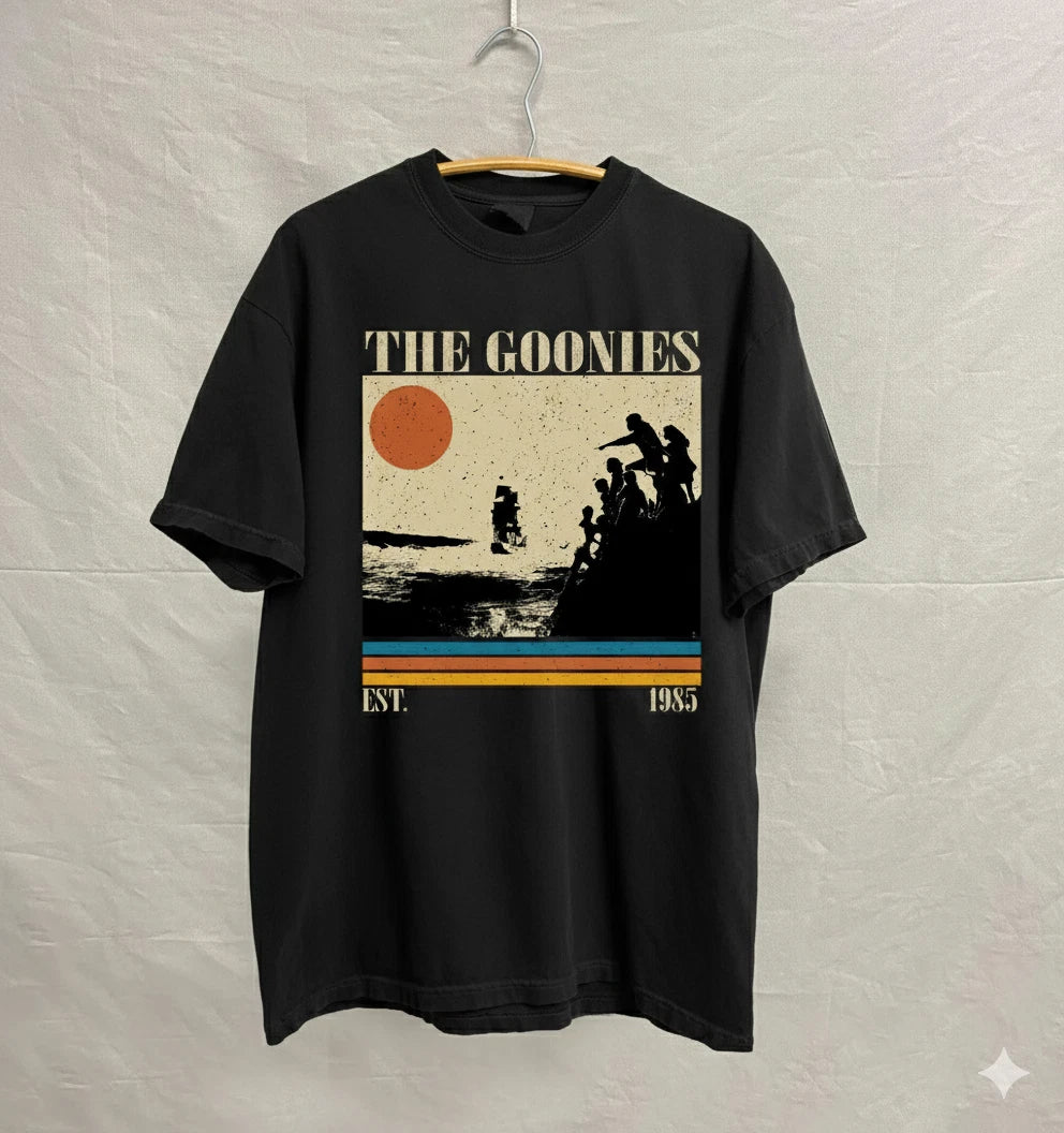 The Goonies Movie Graphic T-Shirt Vintage 1985 Retro Unisex Tee - S602