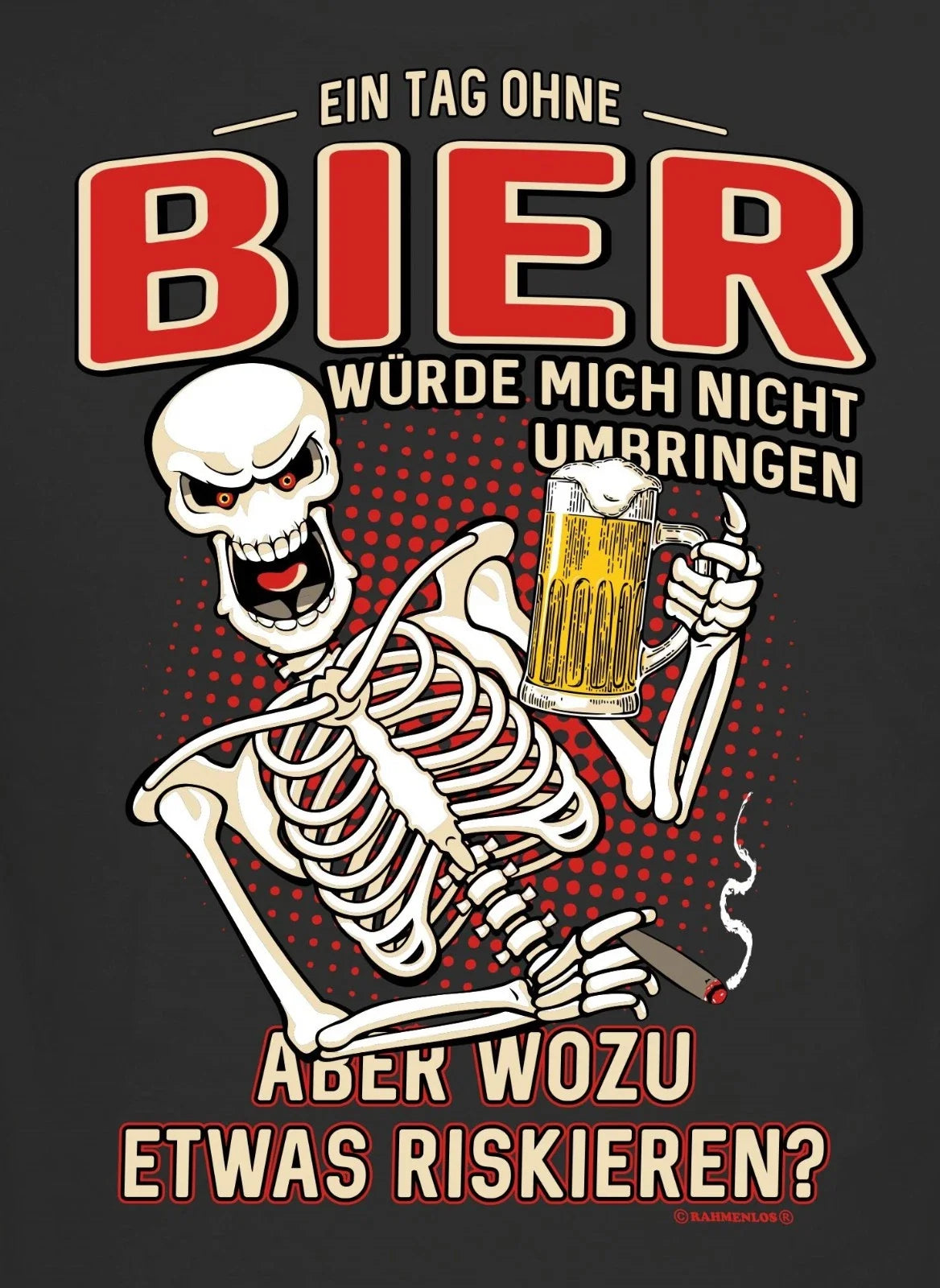 Men's Quote T-Shirt A Day Without Beer Funny Men's Gifts Shirts Black