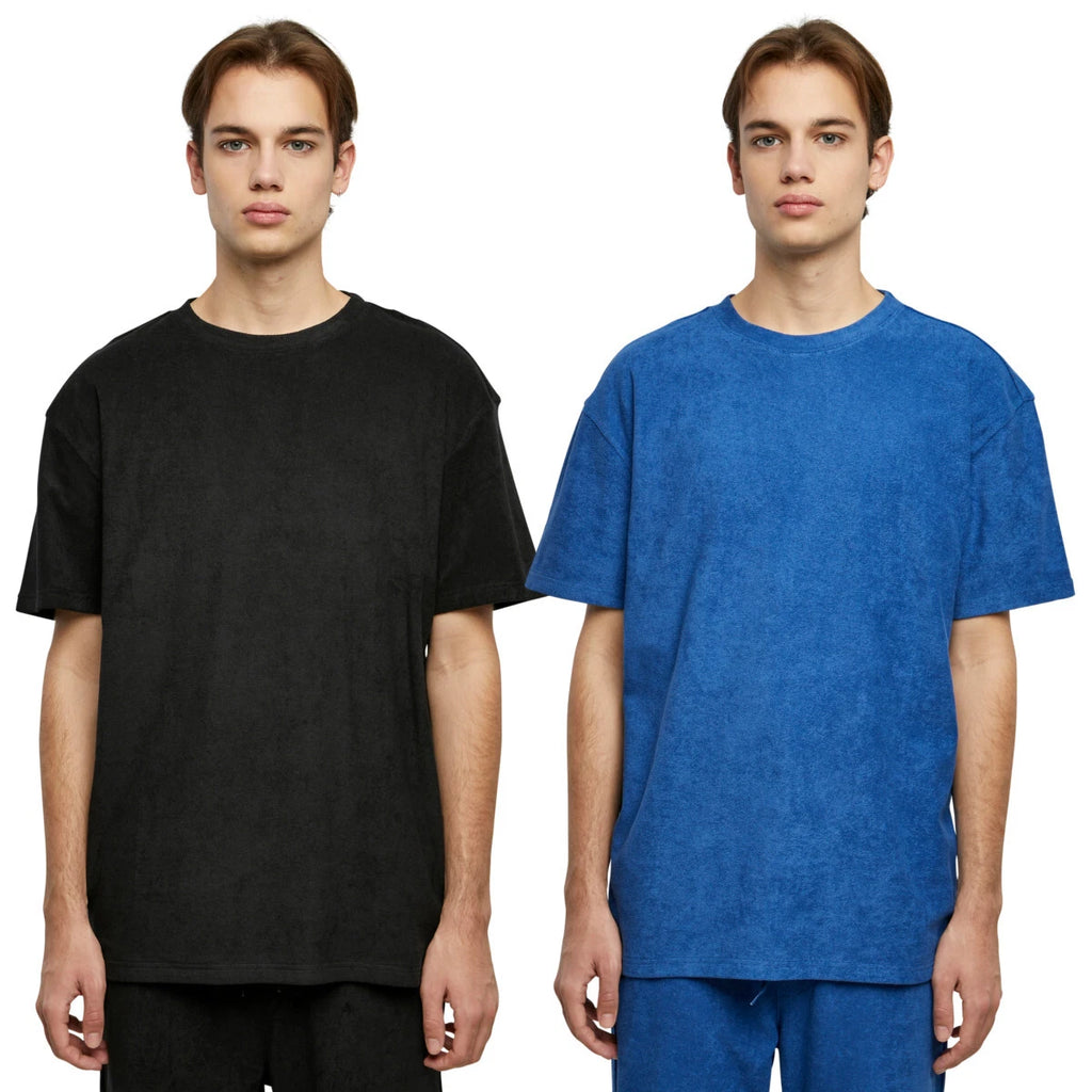 Urban Classics Oversize Telo Té Uomo Parte Superiore T-Shirt Cotone Girocollo