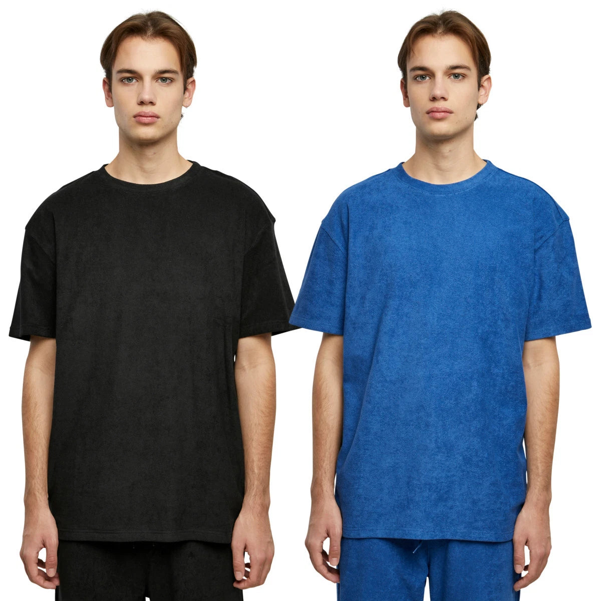 Urban Classics Oversize Telo Té Uomo Parte Superiore T-Shirt Cotone Girocollo