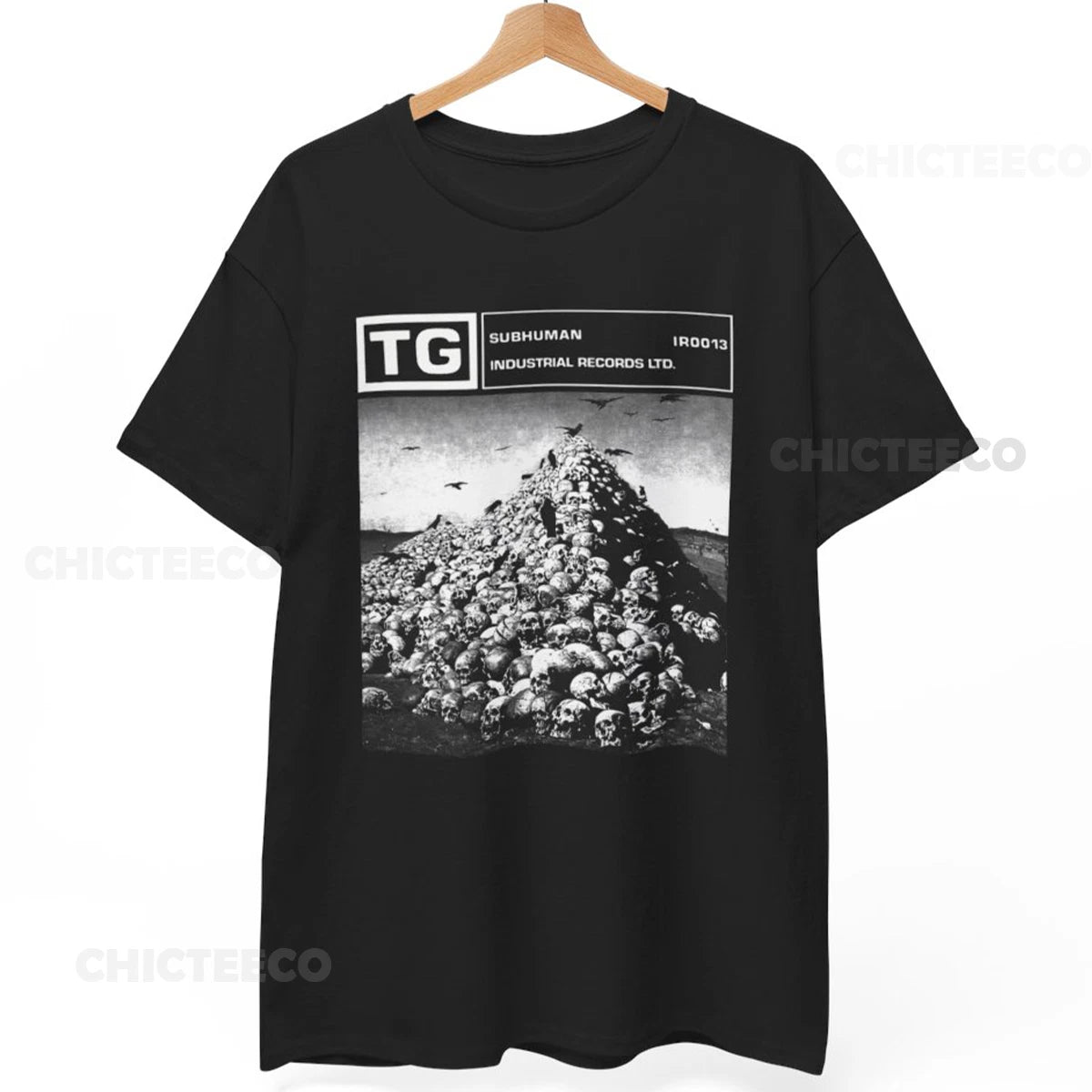 Throbbing Gristle Subhuman Industrial Music Post-Punk Unisex Tee