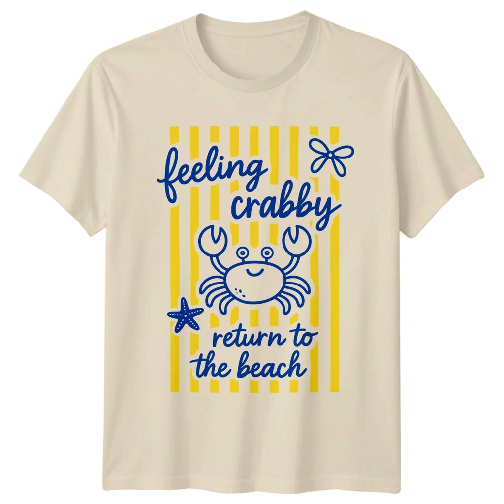 Feeling Crabby Return To The T-Shirt Beach Marine Gift For Him And Her