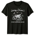 Sorry I Cant Im Busy T-Shirt Raccoon Wildlife Birthday Gift For Him And Her