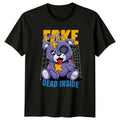 Smile Dead Inside Like T-Shirt Gothic Kawaii Streetwear Birthday Gift For Him