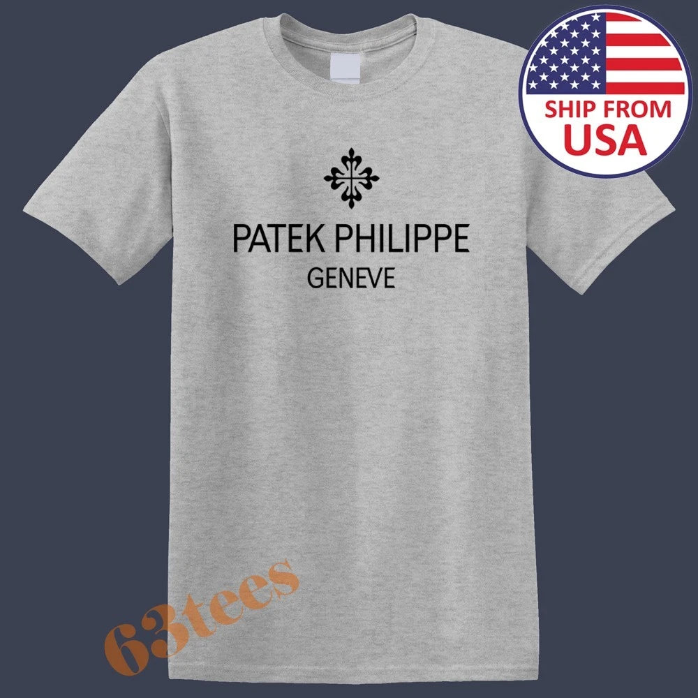PATEK PHILIPPE Men's Grey Size S to 5XL