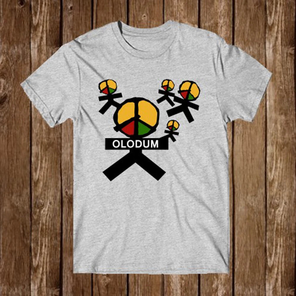 Olodum Festival Brazil Music Men's Grey Size S-5XL