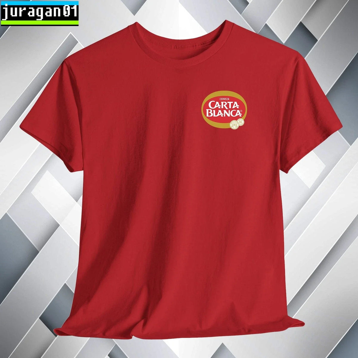 Carta Blanca Mexican Beer T-Shirt Logo Many Colors Size S to 5XL Made in USA