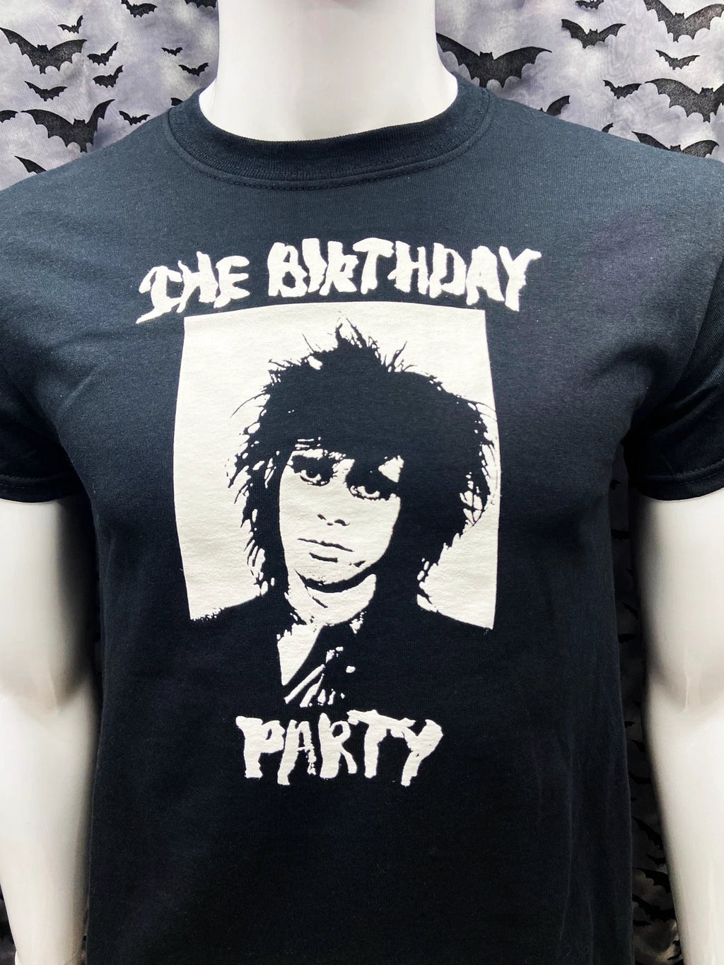 The Birthday Party Nick Cave Goth Post Punk Vintage Unisex T Shirt Tee