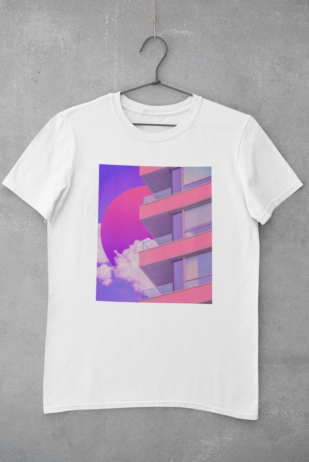 Lean Sunset Aesthetic Vaporwave Art Printed Cotton Men's T-shirt Top Tee Comfort