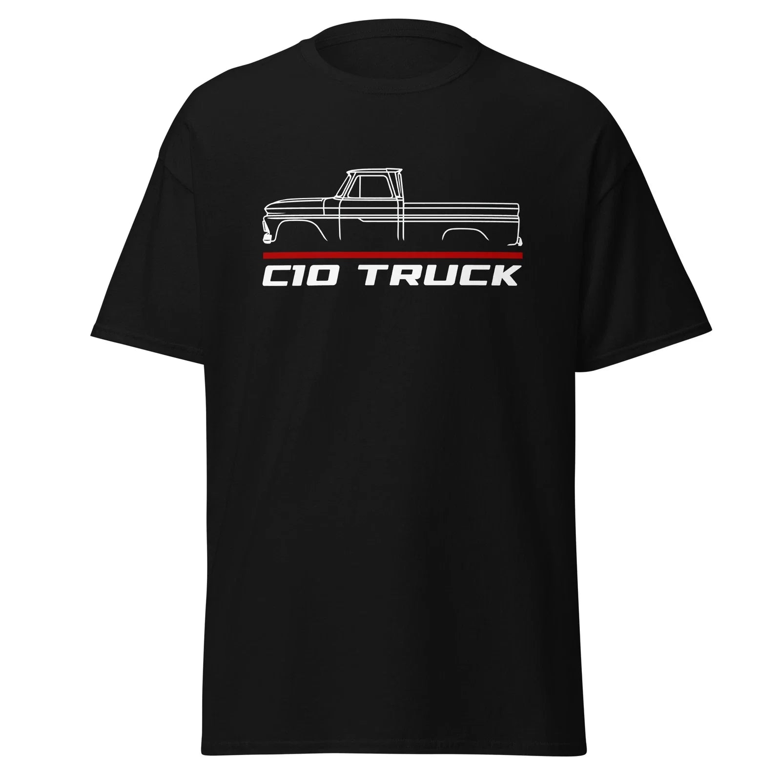 Premium T-Shirt For Chevrolet C10 Truck 1965 Thick Car Enthusiast Birthday Gift