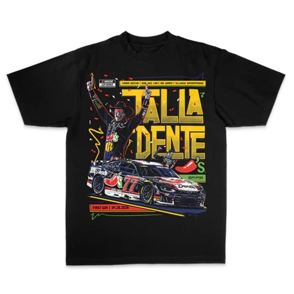 Carson Hocevar #77 Racing 2026 First Win Dega Graphic Gift Fans Unisex T-Shirt