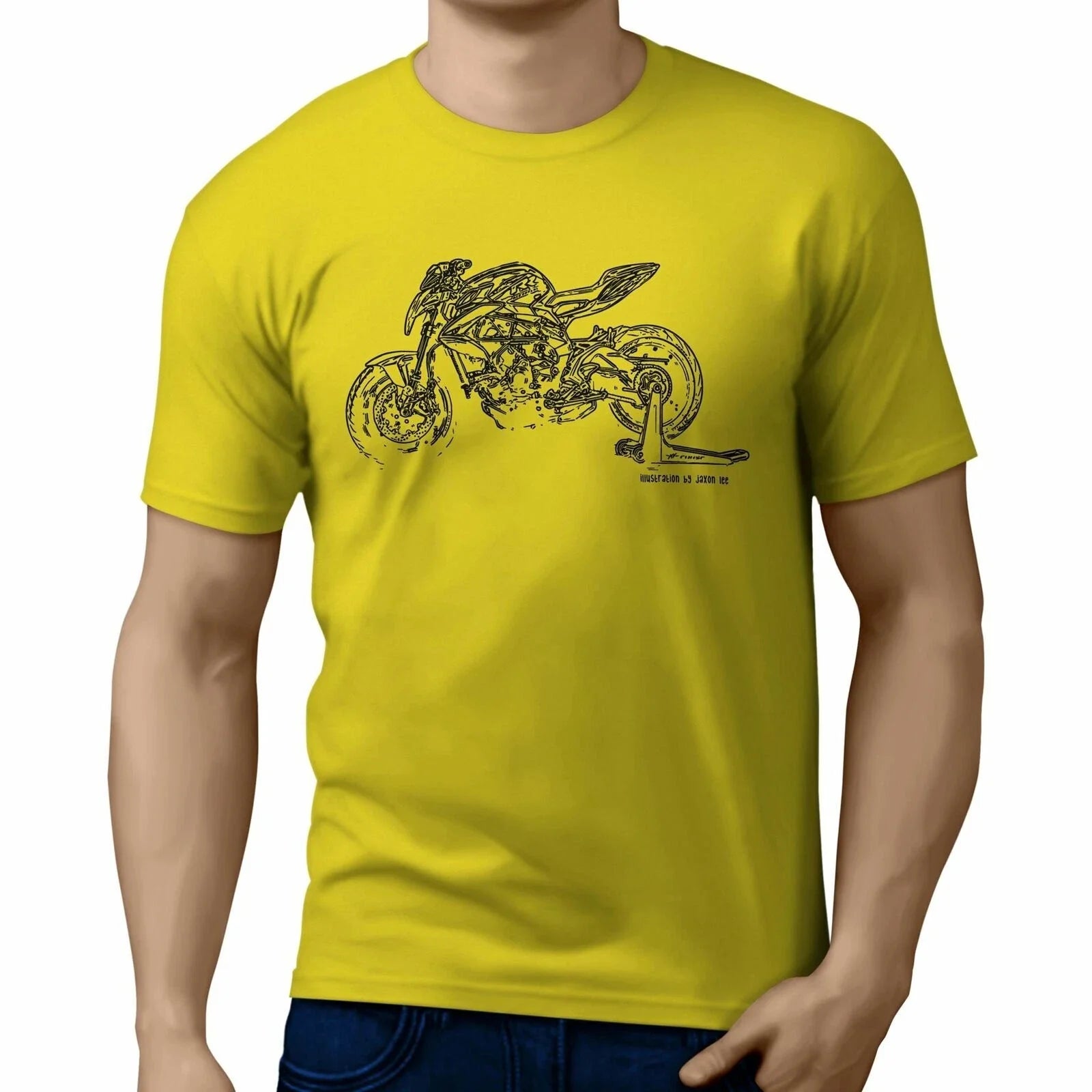 JL Illustration For A MV Agusta Brutale 800RR 2017 Motorbike Fan T-shirt