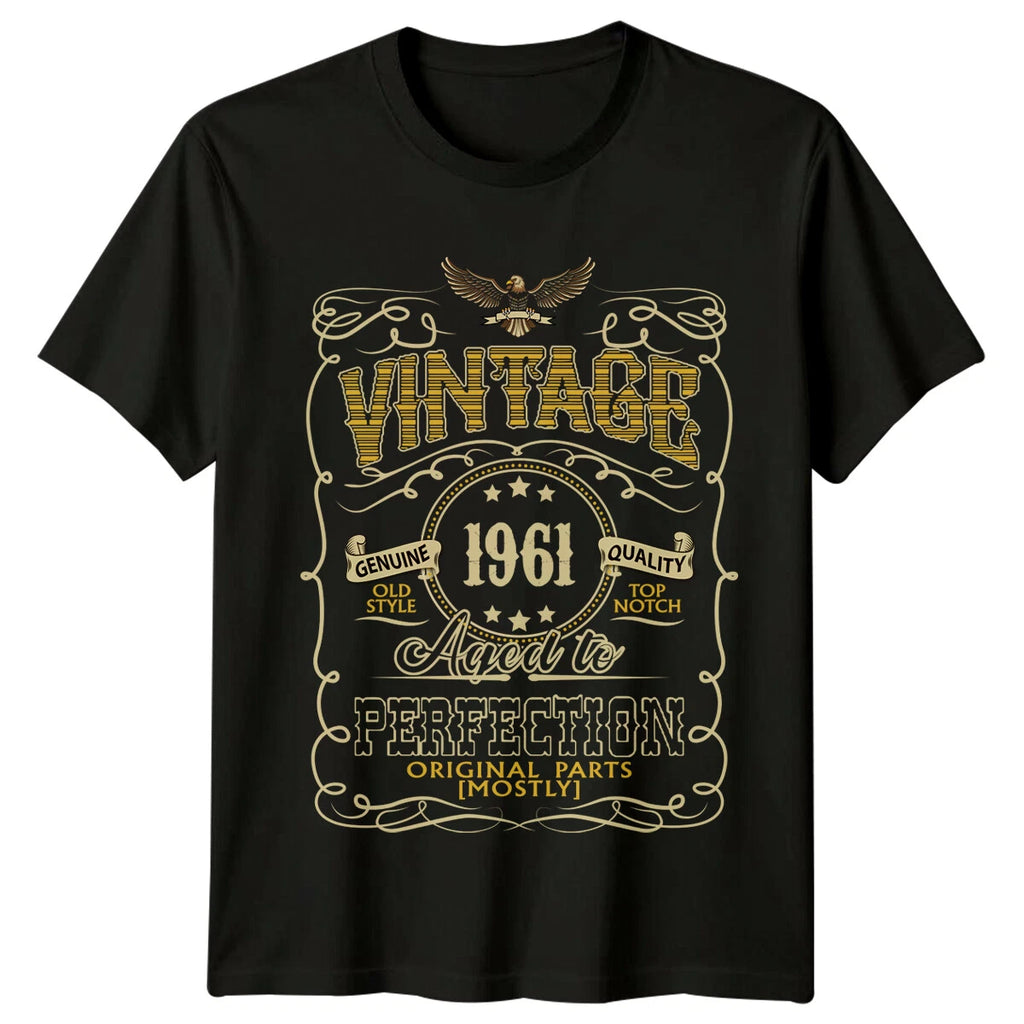 Made In 1961 Mens T Shirt 65th Birthday Gift Vintage sixty-five Year Old -b