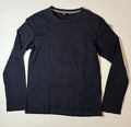 Vintage Diesel Tshirt Y2K Size Medium Sun Faded Navy Long Sleeve