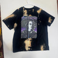 The Crow Bleached Graphic T Shirt Brandon Lee Goth Movie Tee Black Distressed La