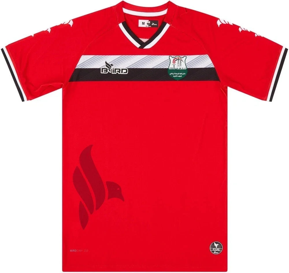 Bird Mens 2020-21 Naft Al-Wasat Goalkeeper Football Shirt / Red / RRP £40