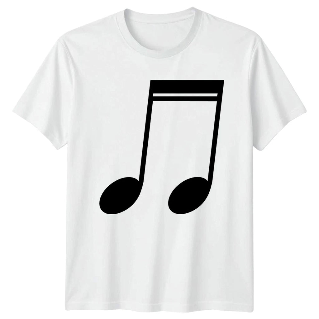 Simple Eighth Notes Music Symbol T-Shirt Musician Music Birthday Gift