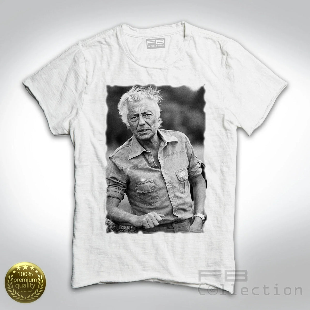 Gianni Agnelli L'Avvocato Fiat Torino Cool Vintage Fashion Men's T-Shirt FB SLUB