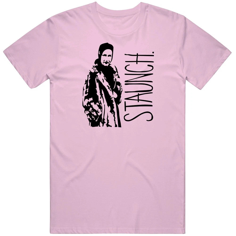 STAUNCH Revolutionary Woman's T-Shirt Light Pink Unisex T Shirt