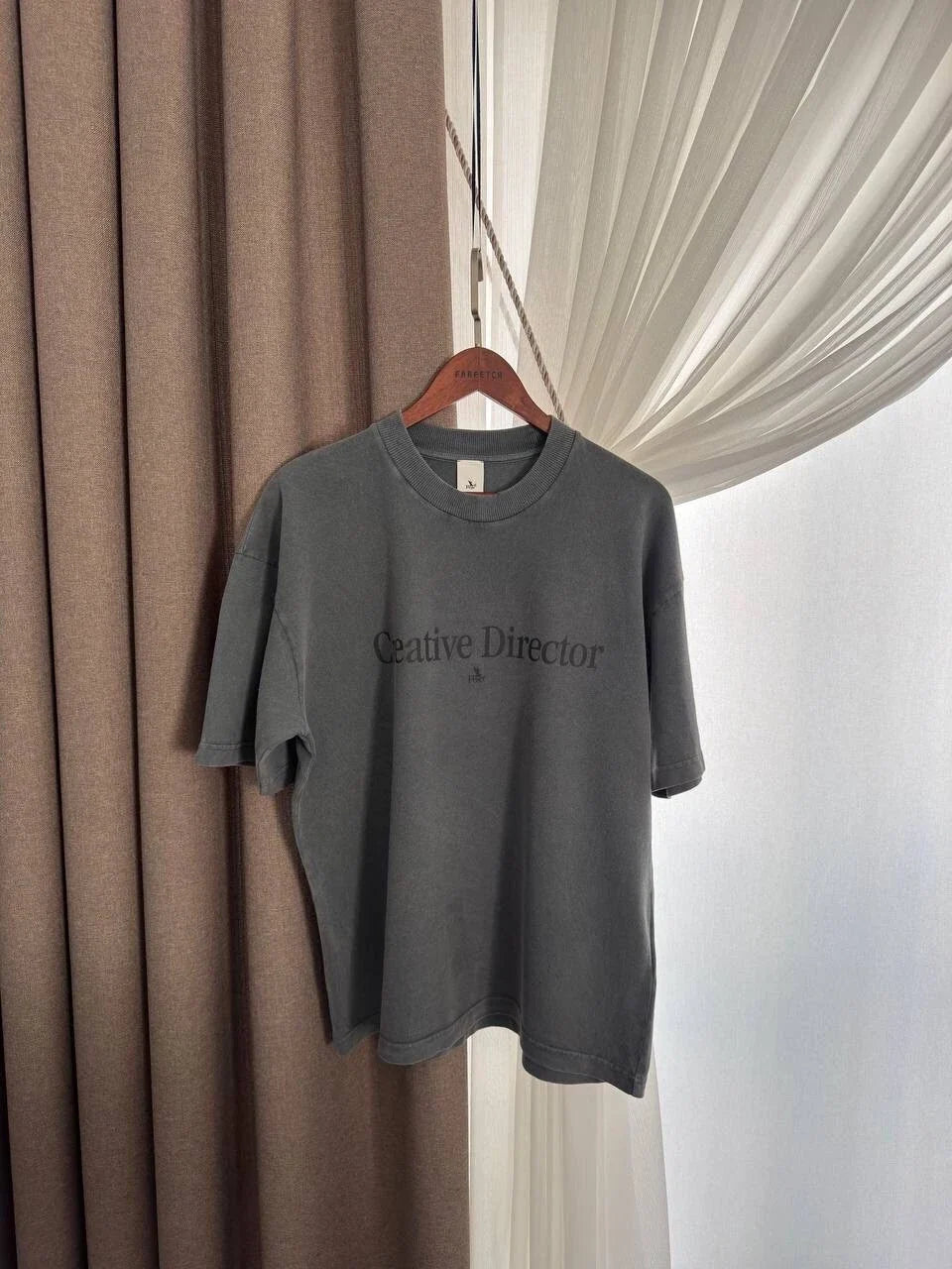 Peso Creative Director Pop Up Tee Tshirt Shirt Grey Stone - Oversized Size S NEW