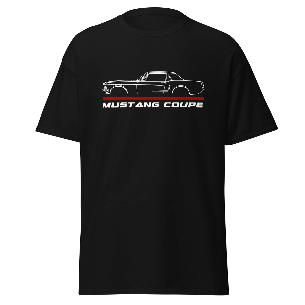 Premium T-Shirt For Ford Mustang Coupe 1968 Car Fans Birthday Gift