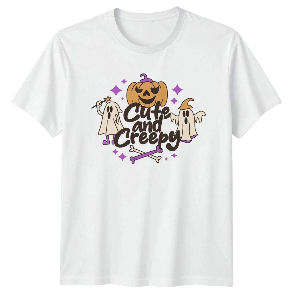 Cute And Creepy T-Shirt Halloween Gift For Him And Her