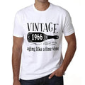 Heren Grafisch T-Shirt Rijpen als een goede wijn 1966 – Aging Like A Fine Wine