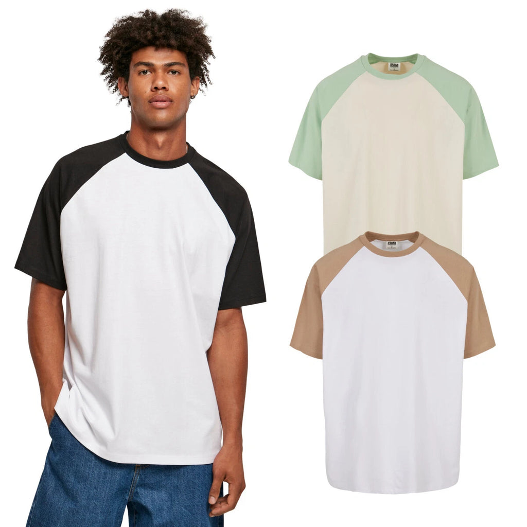 Urban Classics Organic Oversized Raglan Tee T-Shirt Oberteil shirt Biobaumwolle
