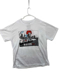 NWT Fresh Laundry White Short Sleeve Graphic Print JDM T Shirt Size 2XL