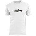 Mens Tribal Maori Shark (v2) T Shirt Wildlife Sea Life Oceans