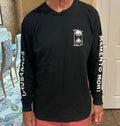 Unus Annus Memento Mori Rare Black Long Sleeve Shirt Size XL