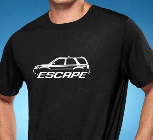 Ford Escape SUV Classic Outline Design Car Tshirt NEW FREE SHIPPING