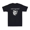 Wait I'm Goated Funny Cat Meme Humor Quote Saying Gift Vintage Men's T-Shirt
