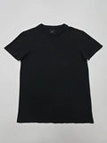 GAP Boys Black Logo Essential Crew T-Shirt Size XS Regular Jersey